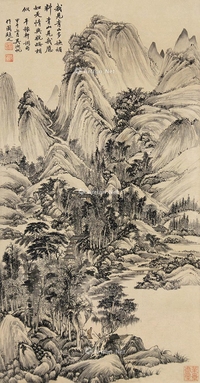 吴湖帆     山水