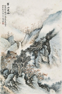 吴湖帆     山水