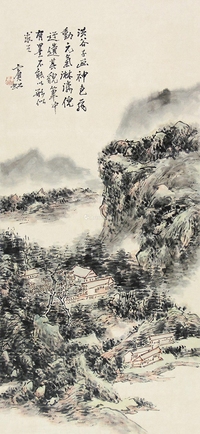 黄宾虹     山水