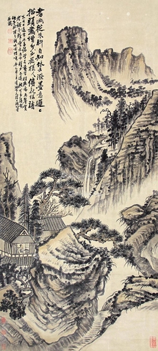 石涛     山水