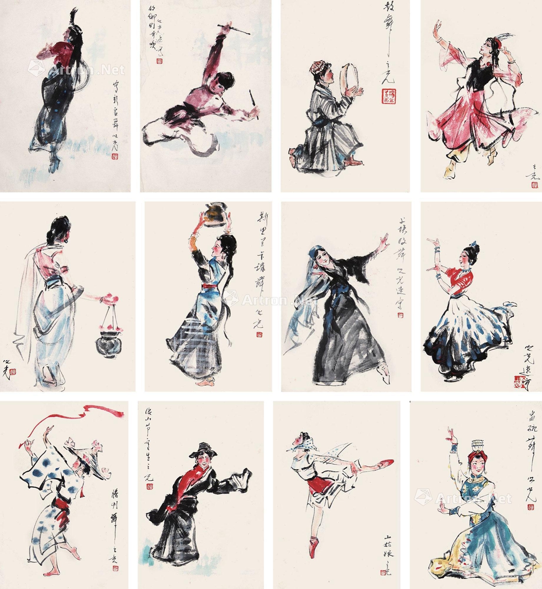 人物纸贴画美术 人物纸贴画美术