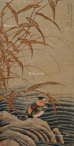 凌必正     花鸟