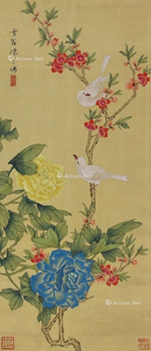 陈之佛     花鸟