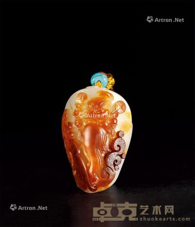 新疆和田玉籽料钟馗把件 6.0×4.1×3.5cm；重128g