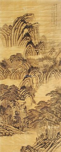吴历 山水