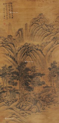 吴历 山水