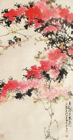 赵少昂 花鸟