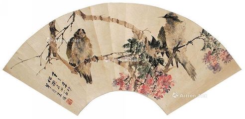 朱梦庐 花鸟