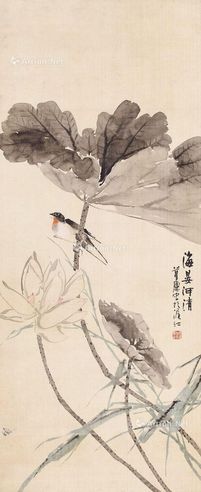 朱梦庐 荷花