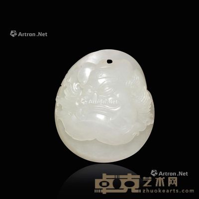 钟馗 和田籽料 重40.2g;3.9×3.5×2.2cm