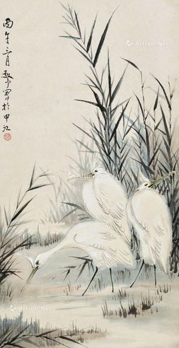 赵敬予 水鸟