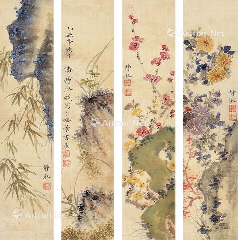 潘静淑 花卉