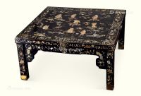 明代（1368～1644） 大漆嵌螺钿八僊人物纹方桌