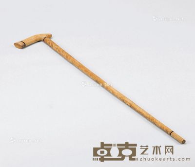 白檀木制拐杖 高85cm