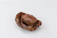 清代（1644～1911） 木雕螃蟹摆件