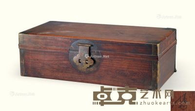 清代（1644～1911） 黄花梨长方盖盒 长35cm；宽16.7cm；高10.8cm