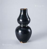 宋代-元代（960-1368年） 油滴天目葫芦瓶