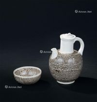 唐代（618-907年） 胶胎执壶 茶杯 （二件一组）