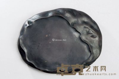 清代（1644-1911） 星云砚 长22.1cm；宽17.4cm；高2.9cm