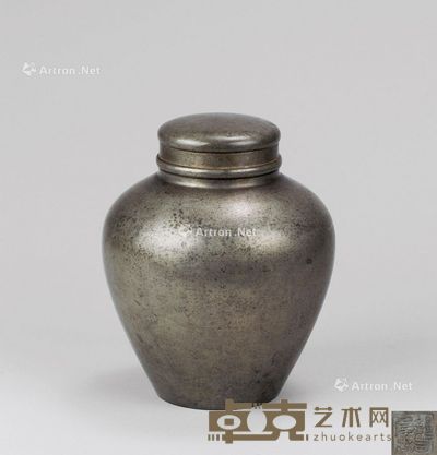 锡制茶叶罐 直径16cm；高19.4cm