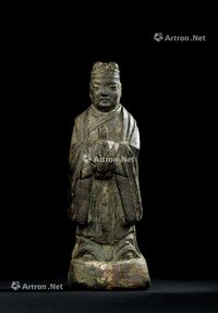 宋代-明代（960-1644年） 铜文官立像