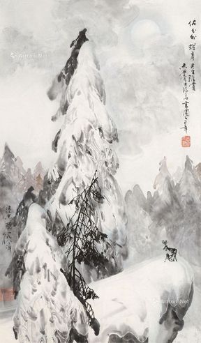 于志学 雪景