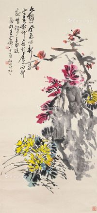 王个簃 花卉