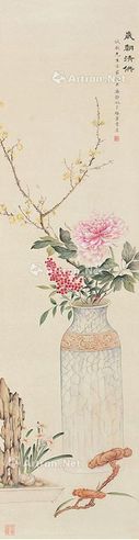 潘静淑 花卉