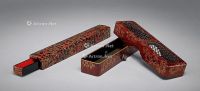 昭和时期 莳绘熏香盒 与 菠萝漆香桶