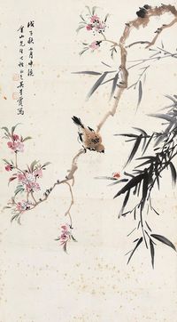 吴青霞 花鸟