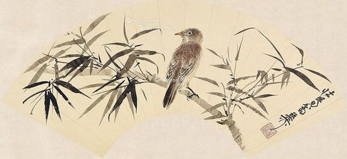 谢稚柳 花鸟