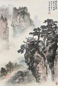 朱梅邨 巴蜀风景