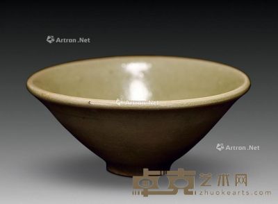 耀州窑茶碗 直径10cm；高5.6cm