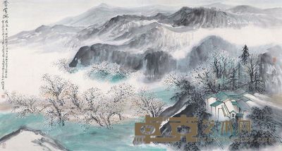 何海霞 香雪海 94×177cm