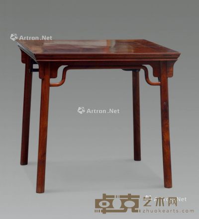 清 黄花梨方桌 86×86×82cm