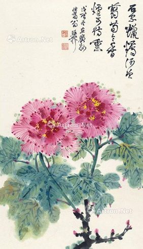 谢稚柳 花卉