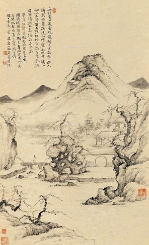 黄易 秋山闲居