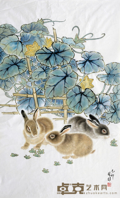 方楚雄 动物 96×59 约5平尺