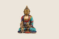 铜胎西藏佛造像 清中期