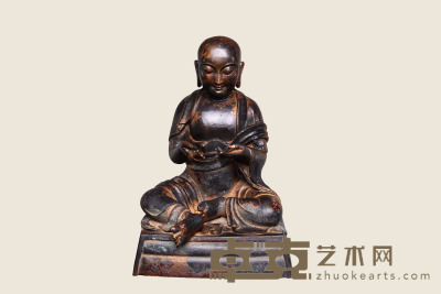 铜胎漆金佛造像  北京藏家委托 40×26
