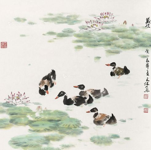 姚天沐 荷塘