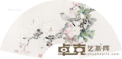 何纯 鸟语花香 21×58cm