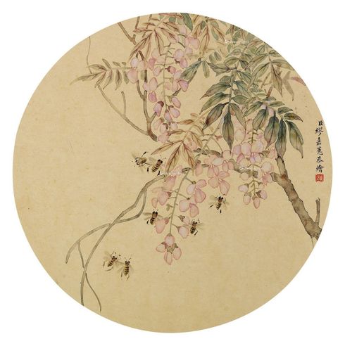 缪嘉惠 紫藤蜜蜂