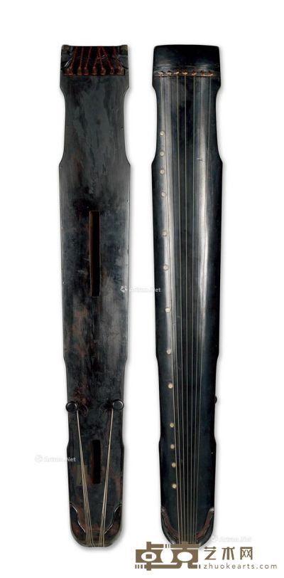 清 仲尼式古琴 长123.5cm