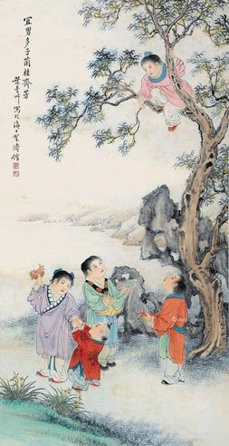 叶曼叔 多子图