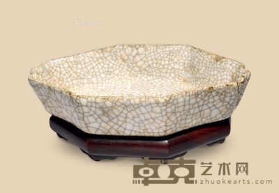 哥釉洗 高5.5cm