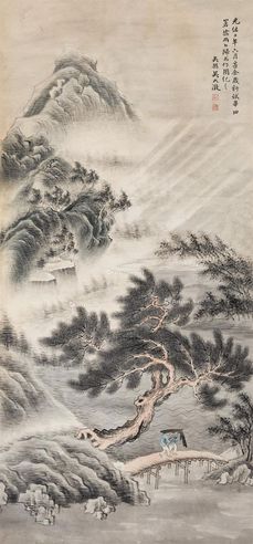 吴大澂 松山风雨