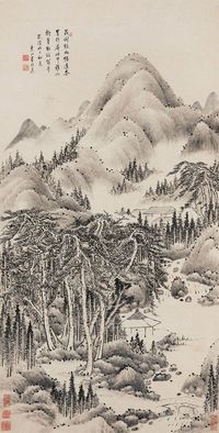 董邦达 山水