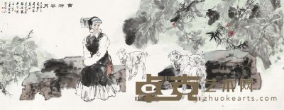 于云涛  张鸿飞  孔维克 吉祥春月 144×368cm