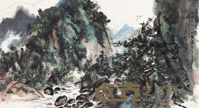 杨彦 唐人诗意 94×173cm
